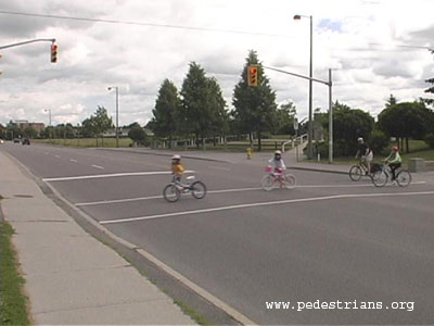 bicyclists in Ottawa